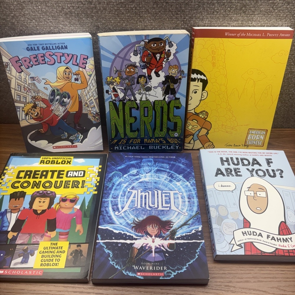 Lot‎ of 6 kids young instant library Illustrated bundle Trade paperback Mixed